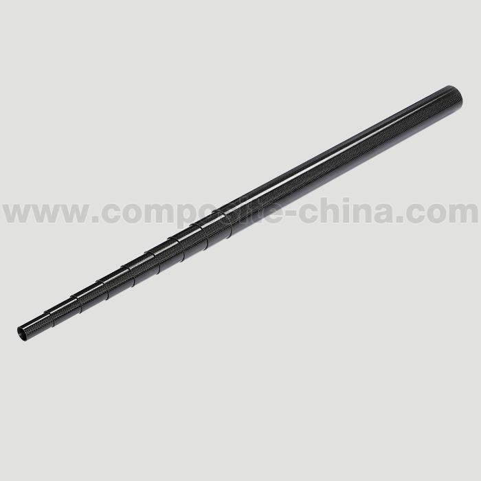3K Weave Corrosion-Resistant Carbon Fiber Tubes In Customized Diameter, Length And Thickness 已修