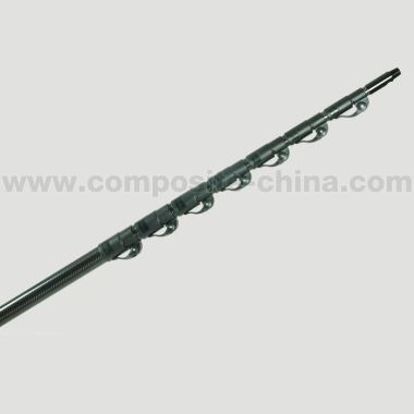 कार्बन फाइबर टेलिस्कोपिक सफाई डंडे