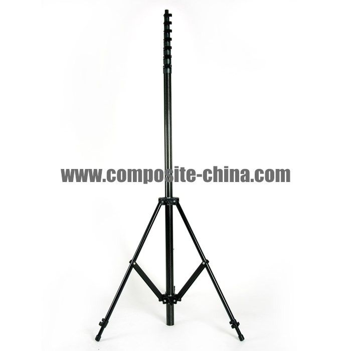 टिकाऊ कार्बन फाइबर टेलीस्कोपिक निरीक्षण पोल