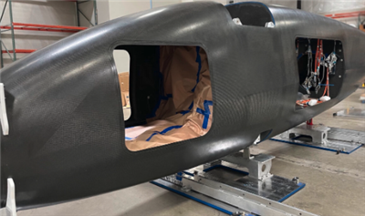 नागरिक विमान में कार्बन फाइबर का अनुप्रयोग